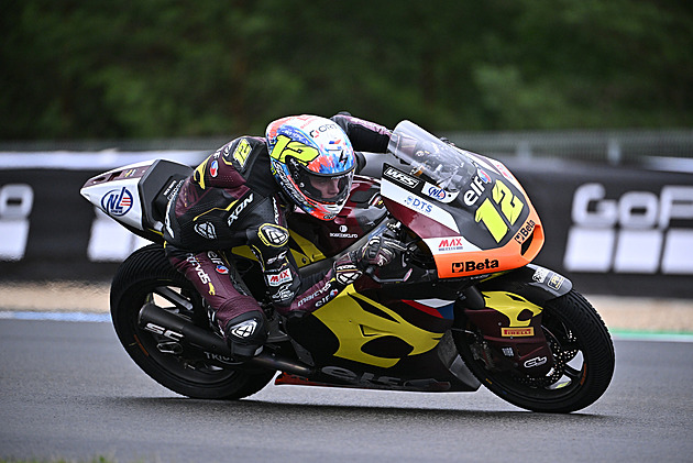 Další skvělý trénink. Salač v Maďarsku v Moto2 zajel druhý nejlepší čas