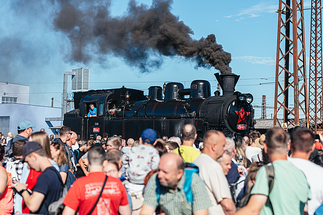 Na své největší letošní akci ČD ukázaly i novou vysokorychlostní lokomotivu