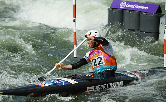 Slalomářka Zwoliňská získala na MS zlatý double, ovládla i závod kajakářek