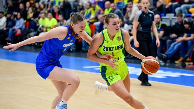 Kanonáda basketbalistek USK Praha: Deklasovaly Gdyni. Stvrdily tím postup do další fáze