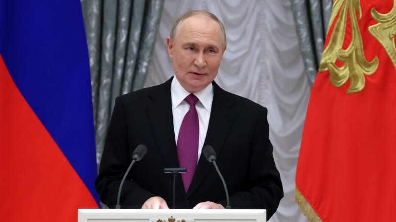 Putin varoval kvůli penězům EU před vážnými následky. Za smrt lidí se necítí odpovědný