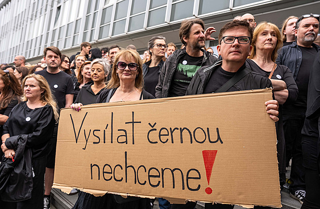 ČT a rozhlas jsou ve stávce. Vysílání bude jiné, na Vinohradské vytvoří živý řetěz